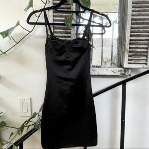 Motel Lesty Dress Black